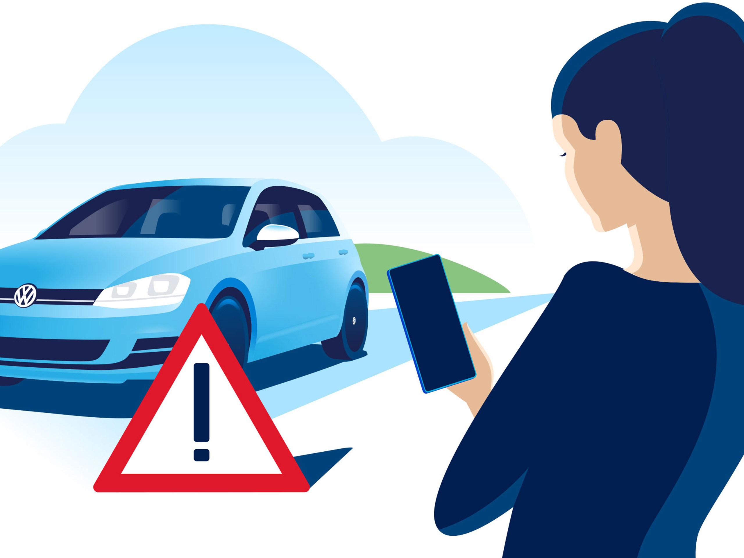 OneHub - Accident and Breakdown Assistance - Volkswagen Roadside Assistance via Text Message - 4_3 - JPG