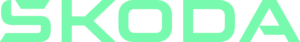Skoda_Wordmark_RGB_Electric_Green Skoda