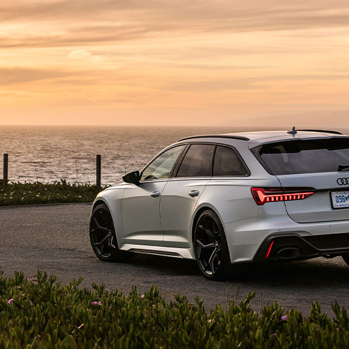 Audi_Sonnenuntergang