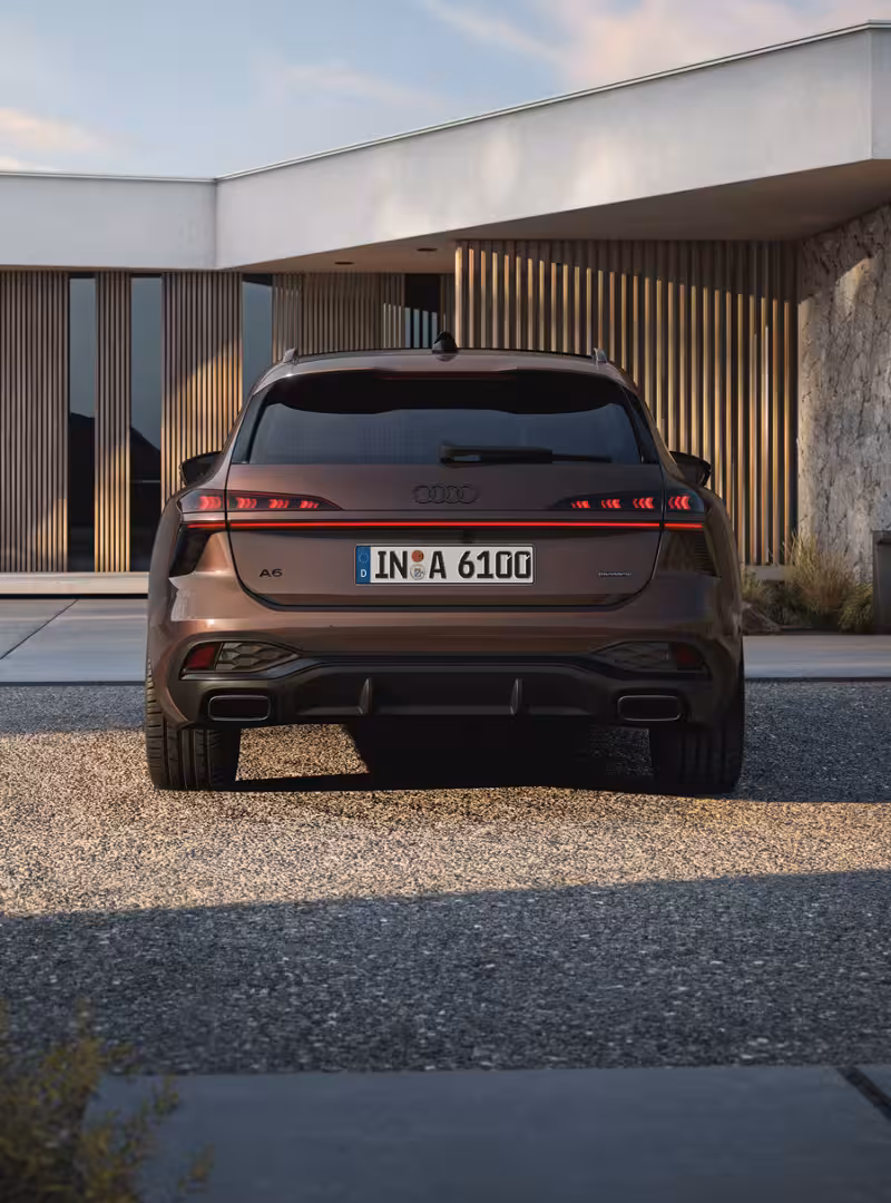 Audi A6 Avant Heck Audi A6 Avant Heck