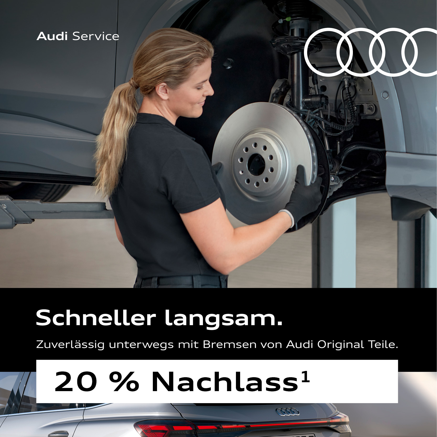 4 zu 5 - Audi Bremsenwochen 4 zu 5 - Audi Bremsenwochen
