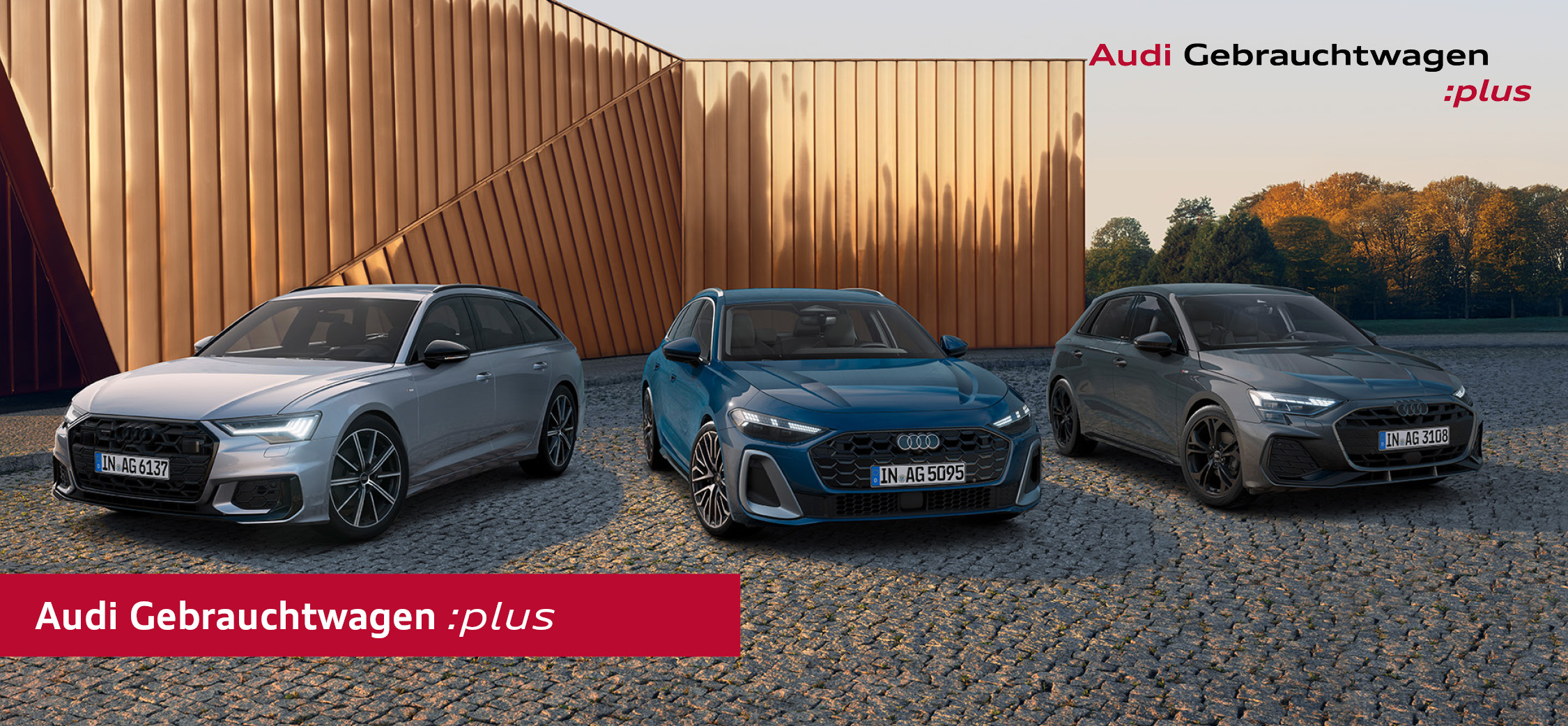 Headerimage - Audi Gebrauchtwagen plus Wochen - Audi GW Aktion