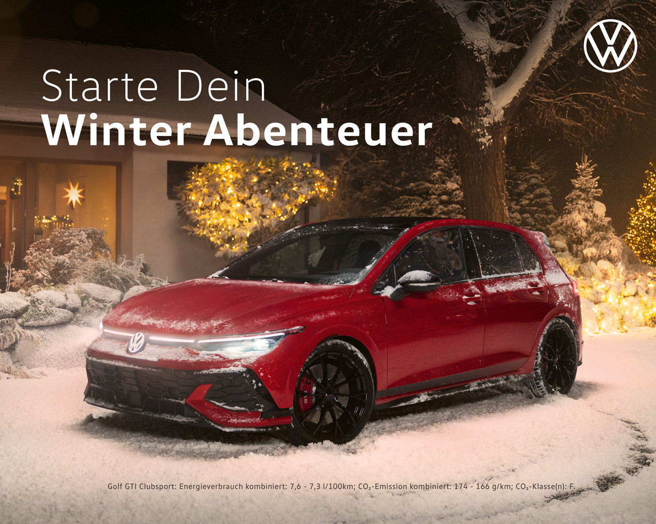 GTIWeihnachtenQuadr Volkswagen Winter