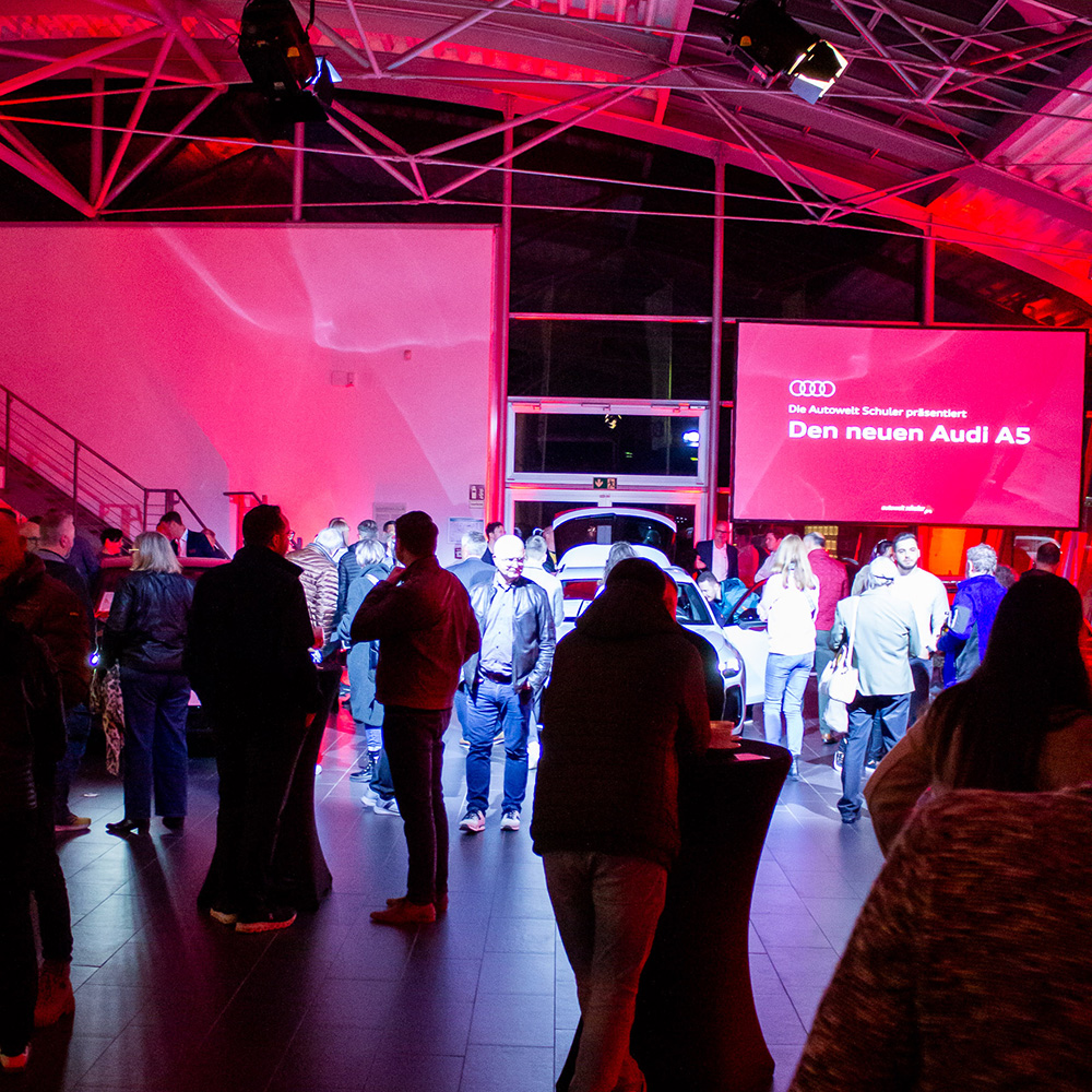 Audi A5 Markteinführung - Event im Audi Zentrum mit geladenen Gästen zur Premiere Audi A5 Markteinführung - Event im Audi Zentrum mit geladenen Gästen zur Premiere