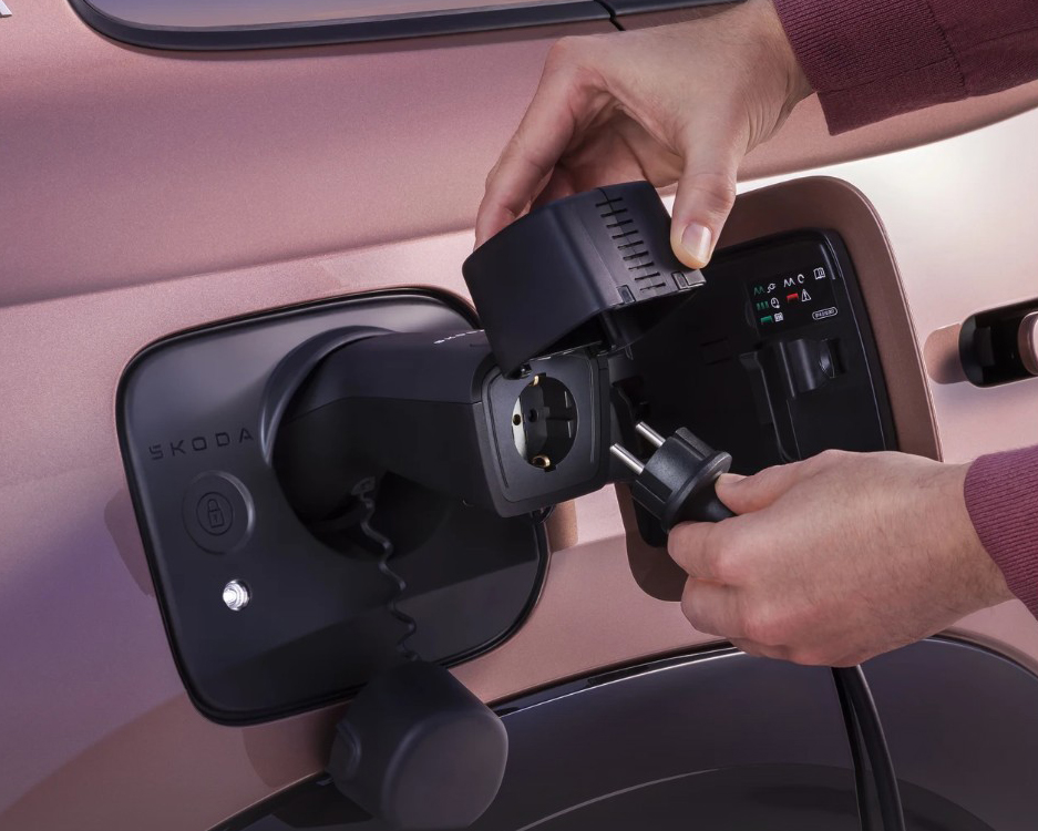 e-Auto vehicle to load